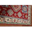 Tapis oriental géométrique Kazak rouge 5 x 7