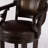 Bethany Swivel Upholstered Counter Stool with Solid Wood Frame-1128230361-1128230359