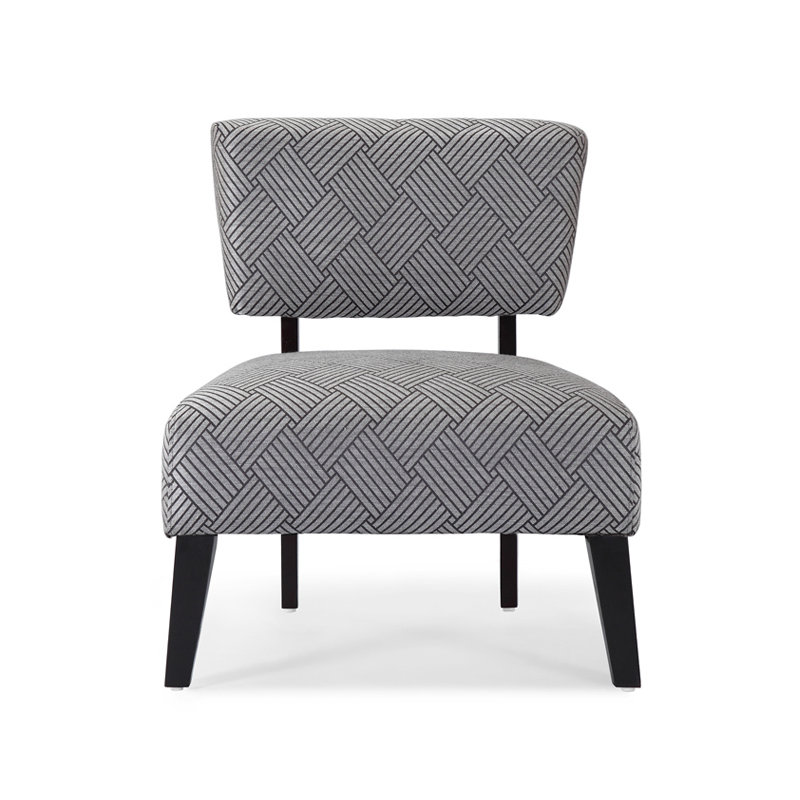Upholstered Slipper Chair