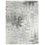 B Abstract Area Rug in Grey-1662901586