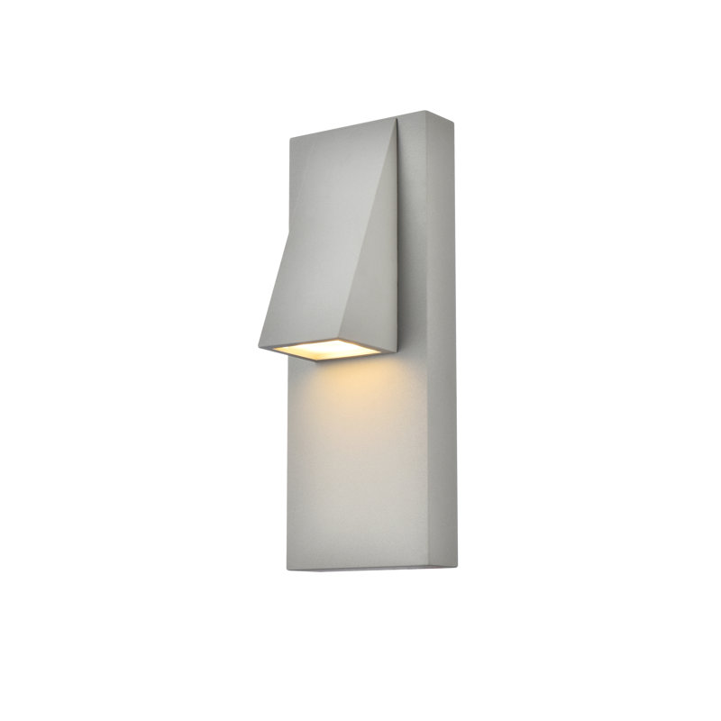 Dale LED Wall Light, Silver