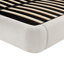 Lit plateforme tapissier avec mécanisme de rangement, tissu performant-1720998715-1744109647