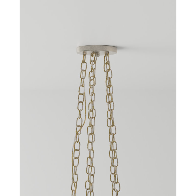Forest Light 10 - Light Dimmable Sputnik Sphere Chandelier