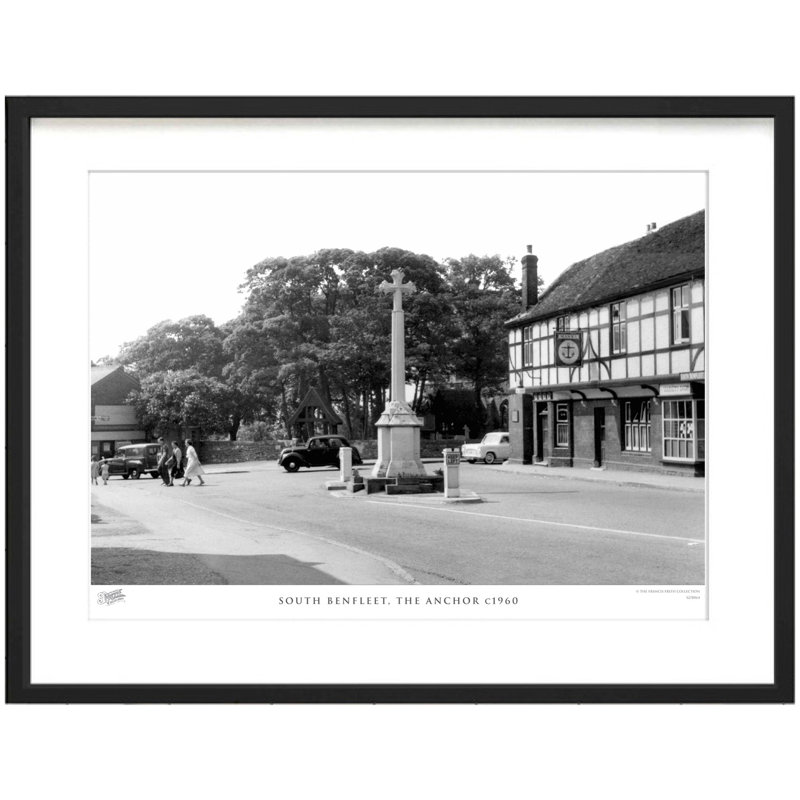 Leatherhead, Ploughing 1925 by Francis Frith - Single Picture Frame Print, 45cm H x 60cm W x 2.3cm D