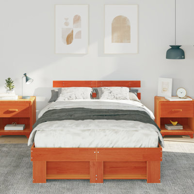 Solid Wood Bed