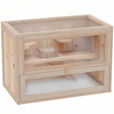 Cage à hamster à 2 niveaux PawHut