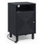 Ensemble de table de chevet moderne avec station de charge intégrée et rangement intelligent