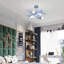  3-light Plane Shape Led Semi-flush Mount
