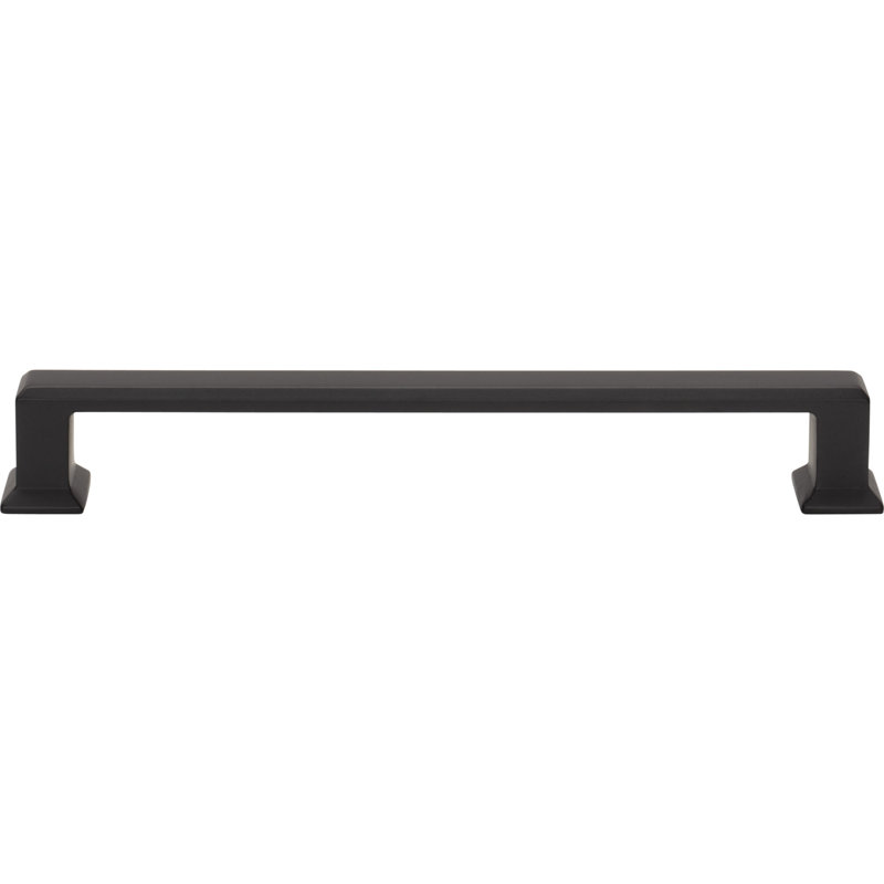 Matte Black Brushed Nickel Transitional Handle Bar Pull