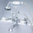 Stonington 3 Handle Deck Clawfoot Tub Faucet-19139527-19139523
