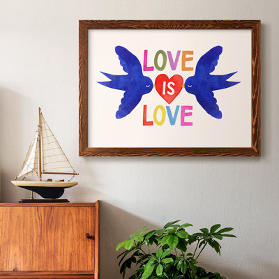 «Love Loudly Collection A», reproduction d'art sur toile