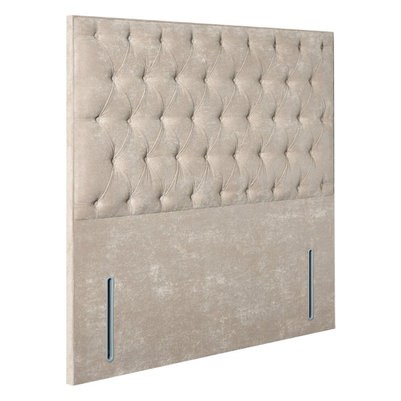 Upholstered Headboard, Double (4'6'), Truffle, Kensington