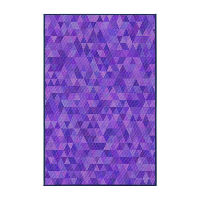 Rigney Geometric Indoor Rug, Rectangle 8' x 12'