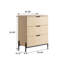 Commode 3 tiroirs Asho Reeded-91906254