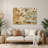 Farm Paisley Designs Beige Metal Wall Art-1265910182