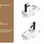 Lavabo suspendu Modern