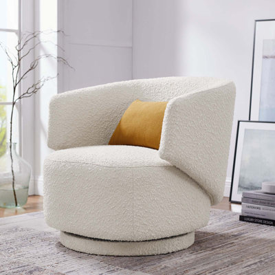 Chaise pivotante en tissu Celestia par Modway