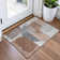 Machine Washable Indoor/Outdoor Xhevrie Paprika Rug