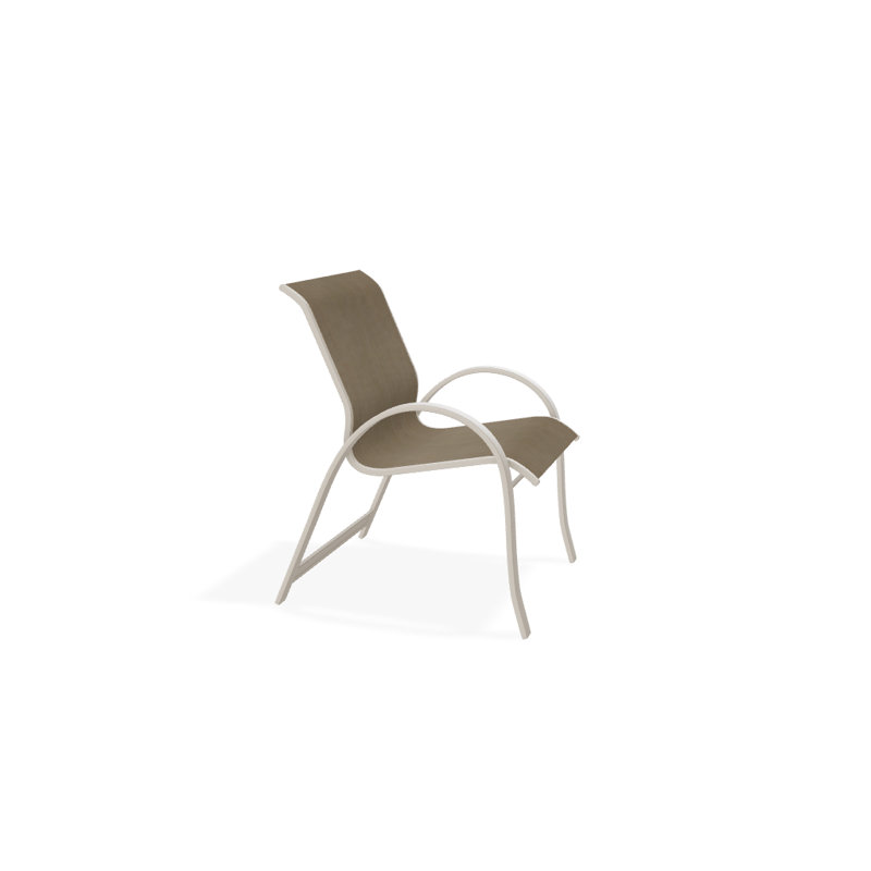 Aruba 1 Outdoor Dining Armchair, Desert