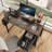 47.3 Inch Multi-Functional Office Bublava with Power Outlets, 3 Drawers, and Large Side Pocket for Home and Work-2132887946