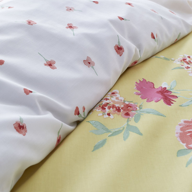 Floral Duvet Cover Set, 230 x 220cm Duvet Cover + 2 Pillowcases