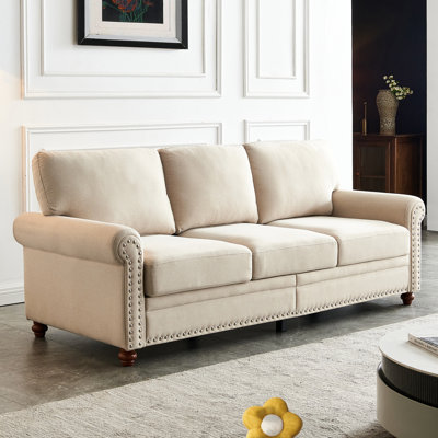 Babette 82.68"" Round Arm Sofa -  Alcott HillÂ®, 63C17F77EFAA43DAAC9E0A7D74071F76