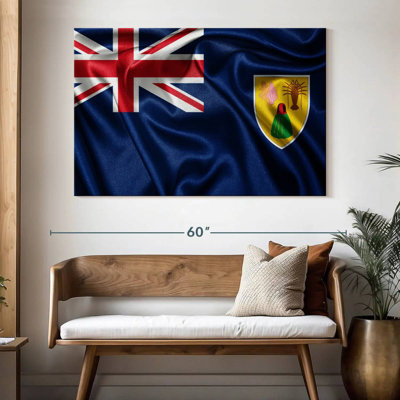 Borges Satin Turks And Caicos Flag