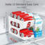 Organisateur de canettes de soda pour garde-manger ou réfrigérateur, peut contenir 24 canettes