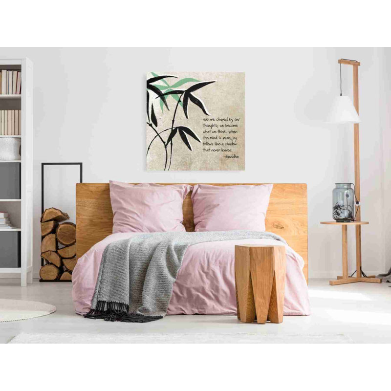 «Joy Follows» par Linda Woods, art mural sur toile, H 37 po x l 37 po x P 1,5 po