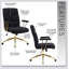 Chaise de bureau Textu Boucle-1332636075