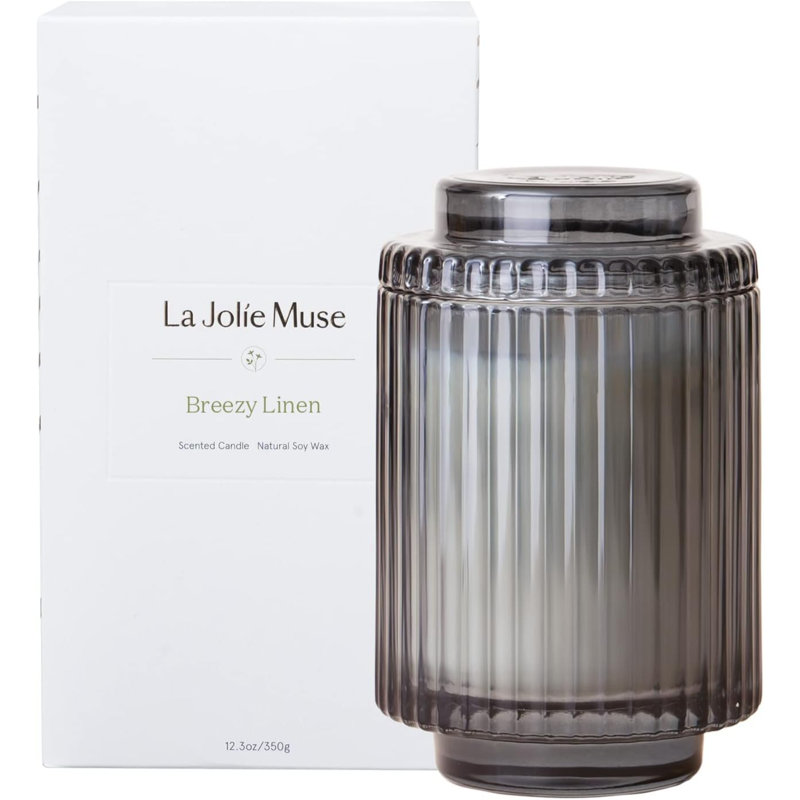 Linen Scented Jar Candle