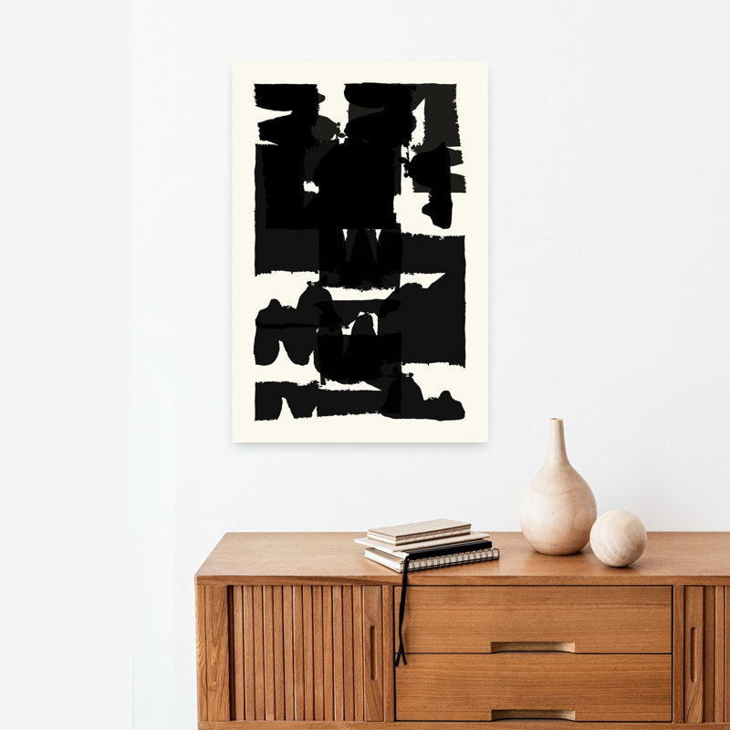 Art contemporain, art contemporain abstrait, H 24 po x l 16 po