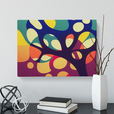 Stimulating Abstract Tree - Wrapped Canvas