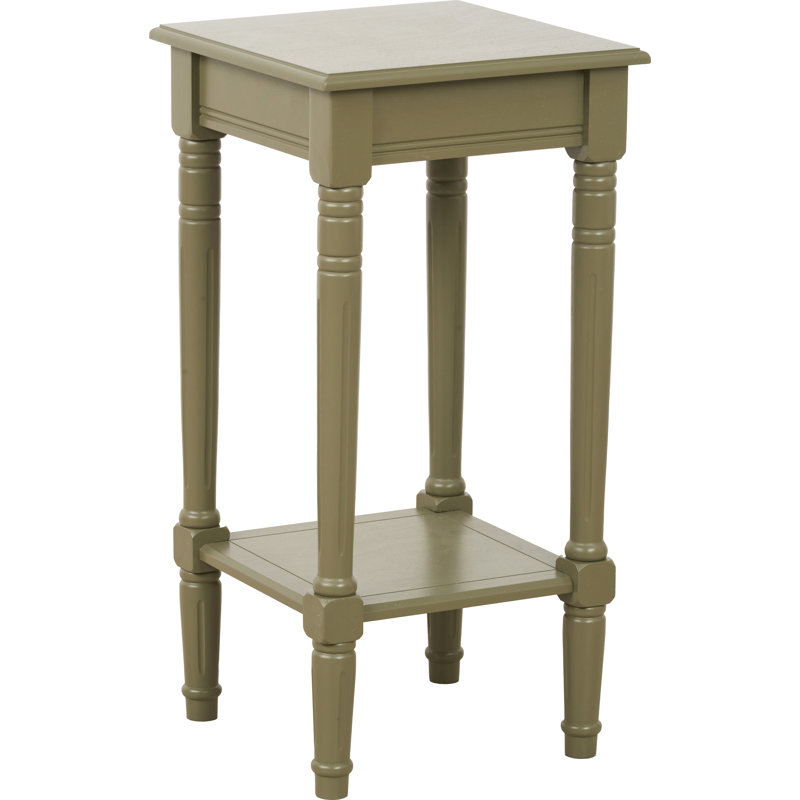 Callum End Table, Olive Green