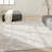 Machine Made Power Loomed Polyester Area Rug in Beige-87055232