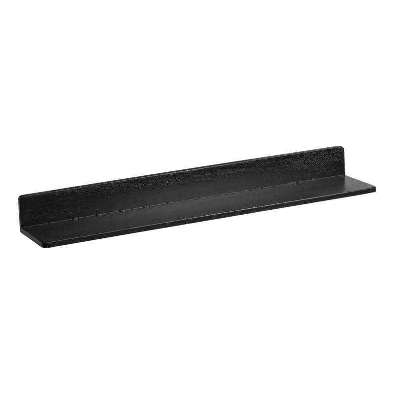 Roblero Solid Wood Wall Mounted Shelf, 9cm H x 91.5cm W x 17cm D