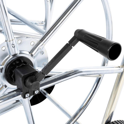 Galvanised Steel, Plastic Hose Reel