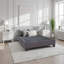 Lit plateforme tapissier moderne avec mousse Certi-PUR-1165560663