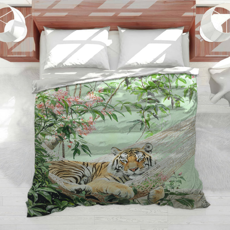 Édredon Tiger, Édredon simple très long