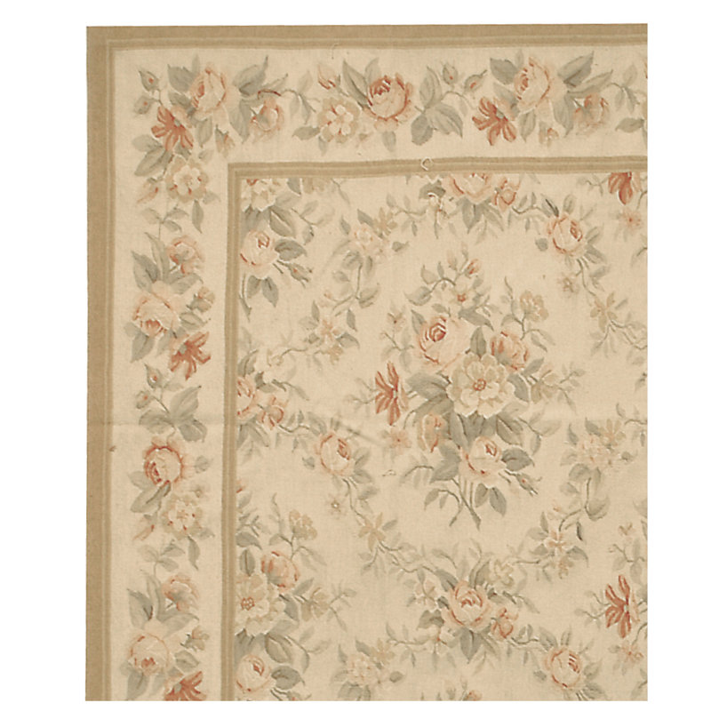 Wool Oriental Area Rug, Rectangle 4' x 8'
