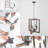 4 - Light Dimmable Lantern Chandelier