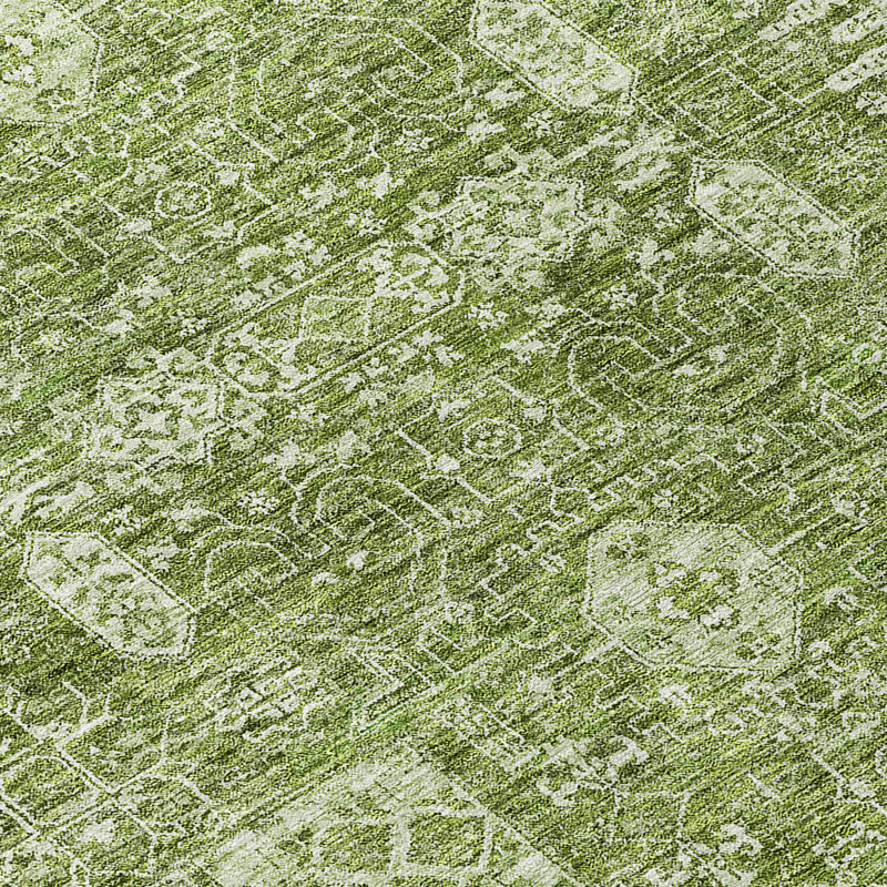 Floral Indoor / Outdoor Rug, Rectangle 10' x 14'