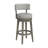 Wendover Upholstered Wood Swivel Stool-194510909
