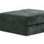 80cm Wide Velvet Rectangle Standard Ottoman-1074055820