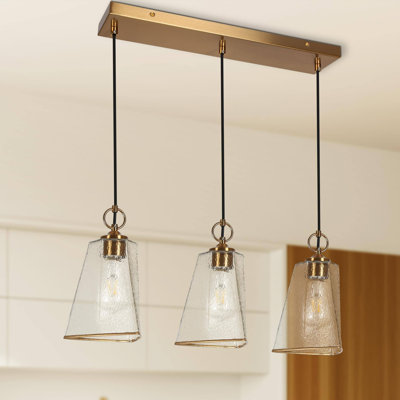 Coleridge 3 - Light Dimmable Kitchen Island Pendant