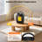 Space Heater - Handle Indoor Portable Electric Heaters, 2 Speed Adjustable PTC Fast Heating Ceramic Room Small Heater for Indoors Use 1500W/750W-1943333124
