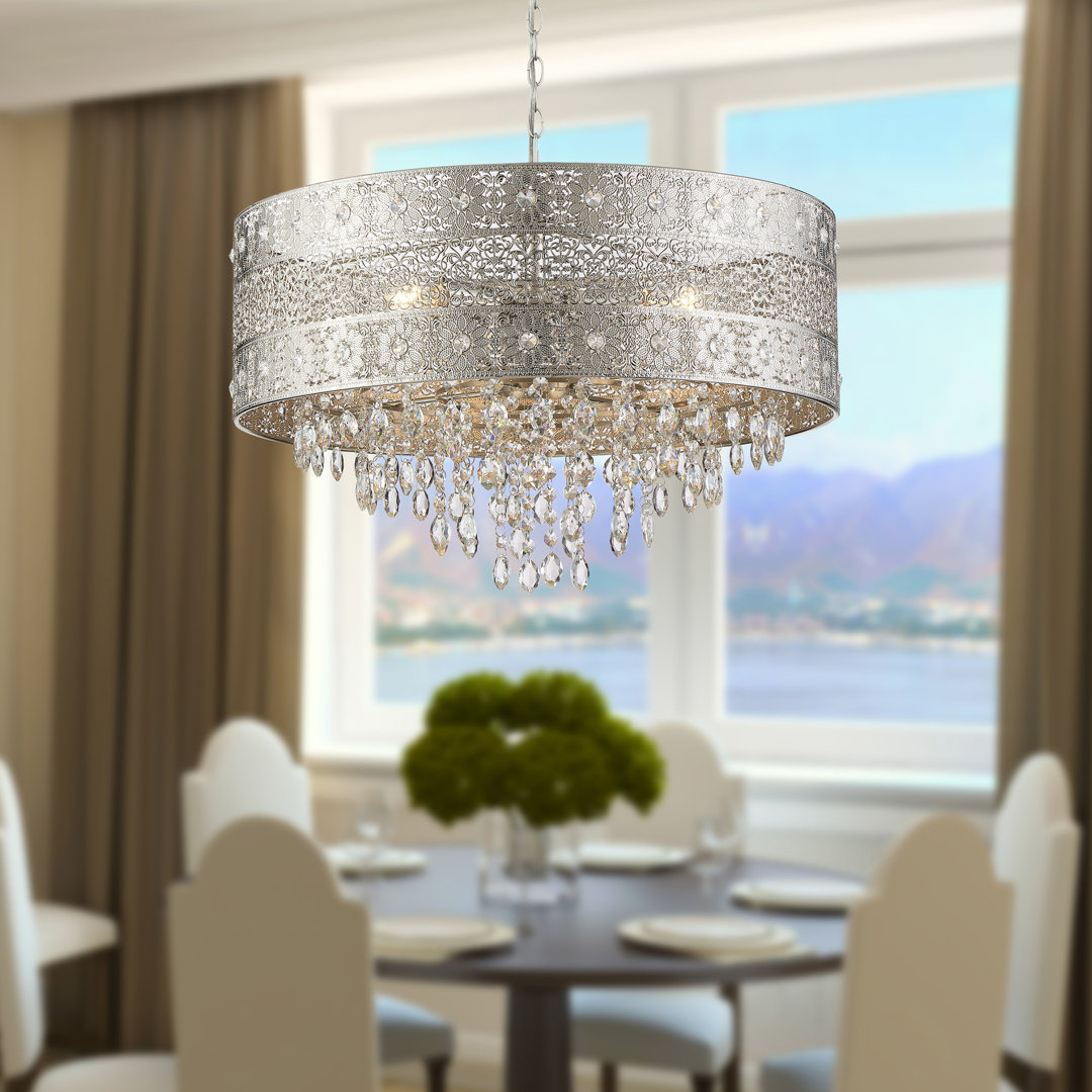 Principato 3 - Light Dimmable Drum Chandelier House of Hampton®