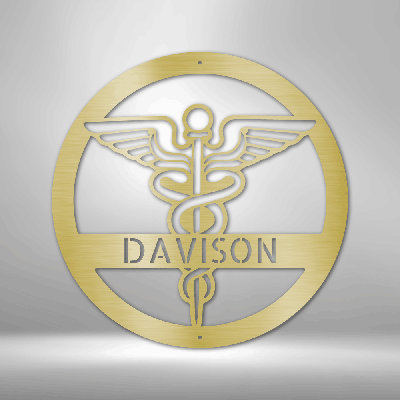 Monogramme d'infirmière personnalisé