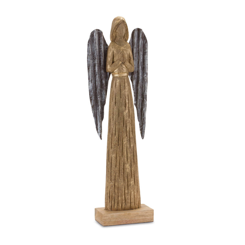 Ensemble de statue d'ange 2 pièces Gintaras