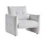 Fauteuil d'appoint en velours massif 1 place-1874724577